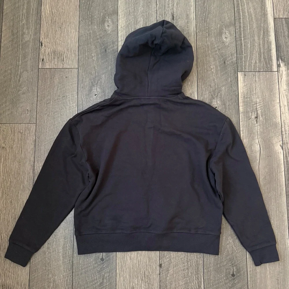 Deus Ex Machina Deus Records Mens Black Pink Graphic Hoodie Size 8 Large